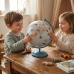 Globo terráqueo azul - Imagen 2