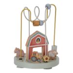 Espiral de cuentas pequeñas granja