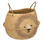 Cesta de almacenaje infantil Lion
