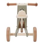 Triciclo de madera en color oliva - Imagen 8