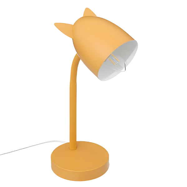 Diseño sin título (24) Lámpara infantil de sobremesa orejitas Ocre - Imagen 1