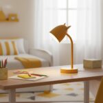 Lámpara infantil de sobremesa orejitas Ocre - Imagen 4