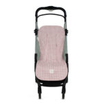 Colchoneta para silla universal I love vichy rosa - Imagen 2
