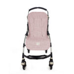 Colchoneta para silla universal I love vichy rosa - Imagen 3