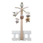 Móvil musical de madera pequeña granja - Imagen 5