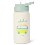 Botella térmica con pajita 350ml. Aloha