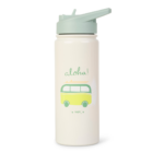 Botella térmica con pajita 500ml. Aloha