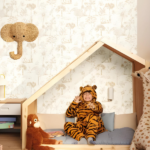 Papel pintado Les Mini Mondes - Savane Beige - Imagen 3