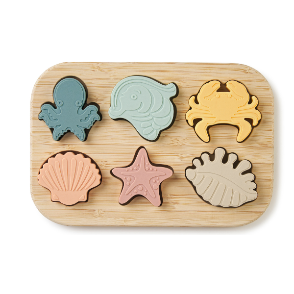 Diseño sin título (75) Puzzle encajable Sea Life - Imagen 1