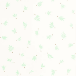 Papel pintado Les Mini Mondes - Bosque Verde Agua