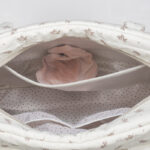 Bolso canastilla Mimosa rosa - Imagen 7