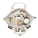 Mochila maternal Mimosa rosa - Imagen 4