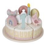 Pastel de cumpleaños rosa - Imagen 5