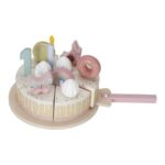 Pastel de cumpleaños rosa