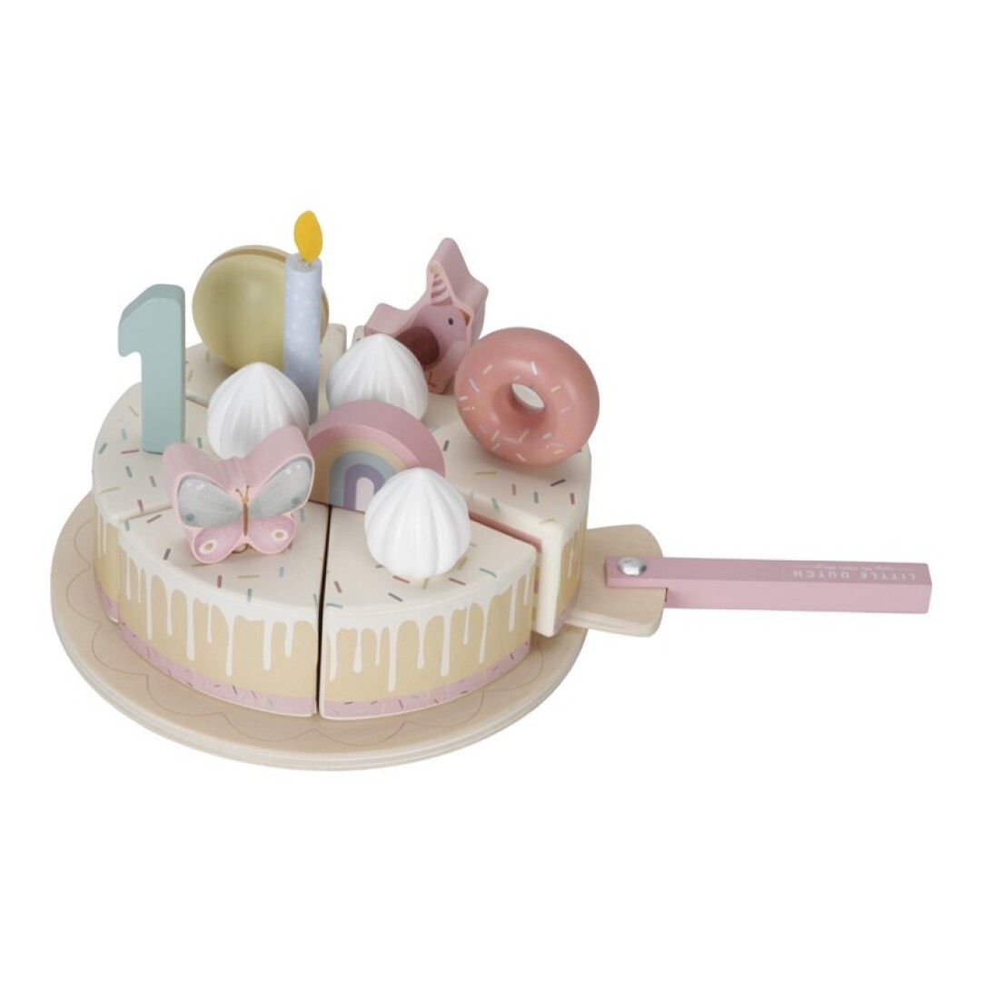 T8KY00016115 Pastel de cumpleaños rosa - Imagen 1