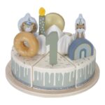 Pastel de cumpleaños azul - Imagen 6