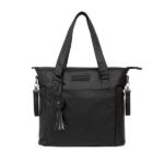 Bolso talega con cambiador Quilt negro