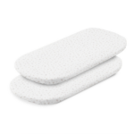 Pack de 2 bajeras para capazo Plumeti rosa