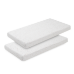 Pack de 2 bajeras para cuna Plumeti rosa