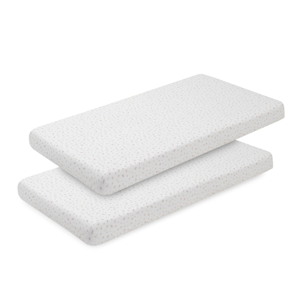 PLUMETI (9) Pack de 2 bajeras para cuna Plumeti rosa - Imagen 1