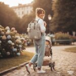Mochila maternal Caetana Stone - Imagen 4