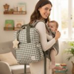 Mochila maternal Caetana Stone - Imagen 2