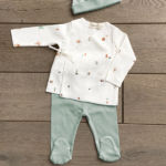Conjunto de jubón y polaina Forest 1 mes - Imagen 2