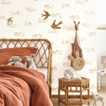 Papel pintado Érase una vez In  the Village Brique - Imagen 3