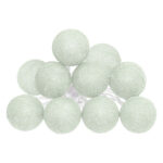 Guirnalda decorativa con 10 Luces Led Verde