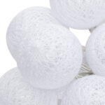 Guirnalda decorativa con 10 Luces Led Blanco - Imagen 5
