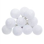 Guirnalda decorativa con 10 Luces Led Blanco