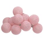 Guirnalda decorativa con 10 Luces Led Rosa