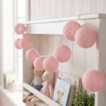 Guirnalda decorativa con 10 Luces Led Rosa - Imagen 3