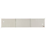 Protector para cuna  de 60cm. Starry night blanco