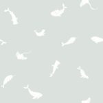 Papel pintado Érase una vez Poetic Sea Bleu doux
