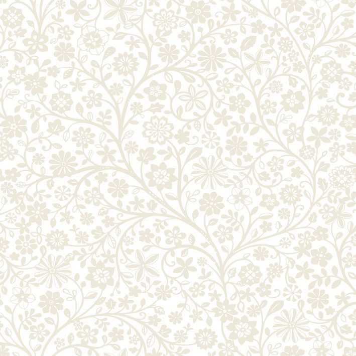 CASADECO_200831313 Papel pintado Érase una vez Poetic Flowers Naturel - Imagen 1