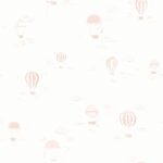 Papel pintado Érase una vez Balloons in the Clouds Rose blush
