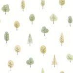 Papel pintado Érase una vez In the park Vert feuille
