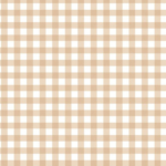 Papel pintado Érase una vez cuadro vichy beige