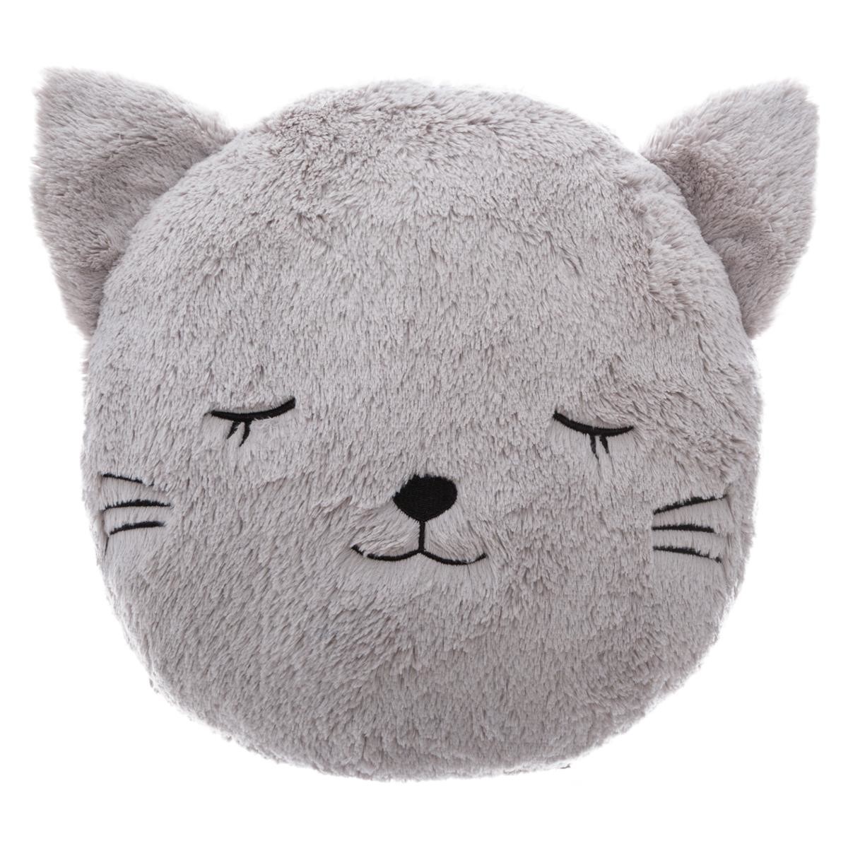 158725B Cojín infantil gatito gris - Imagen 1