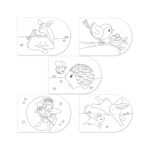 Libro de acuarelas para colorear Fairy Garden - Imagen 3