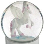 Bola de nieve infantil unicornio - Imagen 2