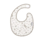 Babero redondo Abete beige
