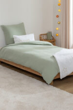 Funda nórdica infantil de cama + Cojín verde - Imagen 2