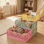 Caja plegable grande 40cm rosa - Imagen 2