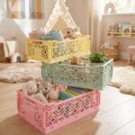 Caja plegable grande 40cm rosa - Imagen 3