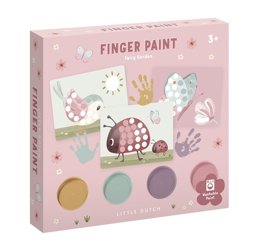 T8KY00016542-02 Set pintura dedos Fairy Garden - Imagen 1