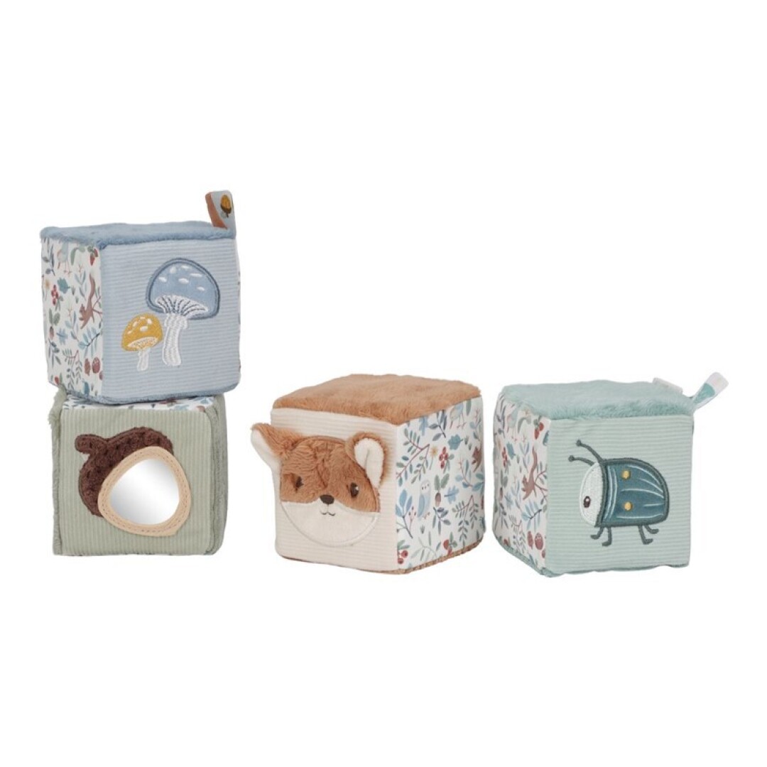 T8KY00017417 Cubos blanditos apilables Forest Friends - Imagen 1