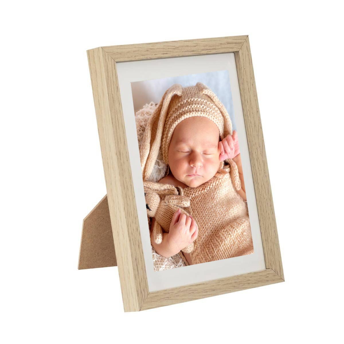 marco-fotos-madera-natural13x18 Marco natural para fotos 13x18cm - Imagen 1