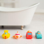 Pack de 4 juguetes de baño Vehículos - Imagen 4